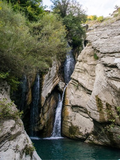 albania trekking cascadas