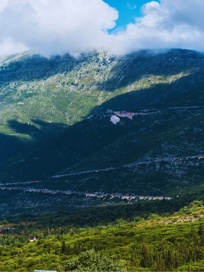 albania trekking paisaje