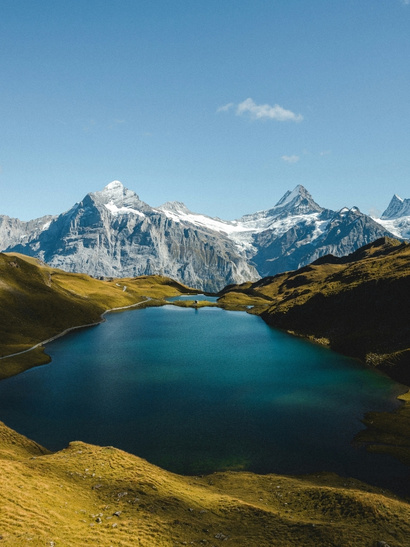 alpes suizos lago
