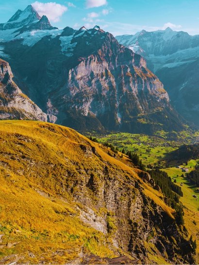 alpes suizos trekking