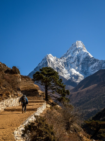 nepal vistas senderos